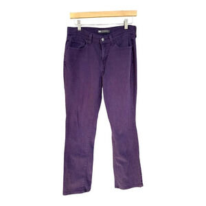 Levi's Women's 505 Straight Leg Purple Jeans Size 27 Waist X 32" Length